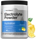 Horbäach Electrolytes Powder TEN 16 oz TENIDO 130 Servimientos TENIDO Suplemento de hidratación ANTE Vegetarian ANTE Keto-Friendly TEN NO-GMO, Gluten Free Fórmula ANTE Lemon Flavor