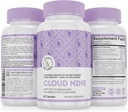 Nube 9 - Todos los suplementos de ayuda natural para el sueño - Relajando la vitamina " Herbal Fórmula - 10 mg Melatonina Calcio Magnisium L-Theanine 5-HTP GABA St. John's Wort Ashwagandha Más 60 cápsulas veganos
