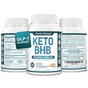 Cápsulas Keto BHB puramente óptimas – Exógenas Ketone Pills for Ketosis Support, Sostened Energy, Focus " Metabolism – for Women " Men, 60 Cápsulas