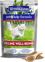 The Missing Link Pet Kelp Feline Well-Being 6oz Superfood Powdered Supplement, Organic & Limited Ingredient Formula for Digestive & Global Health of Cats