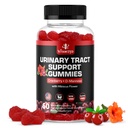 Potent Cranberry Gummies 1500mg con D Mannose - Urinary Tract Health for Women ' Hombre, Urinary Flush &amp; Bladder Fast-Acting Support Suplementos con Hibiscus Powder, 60 Condes