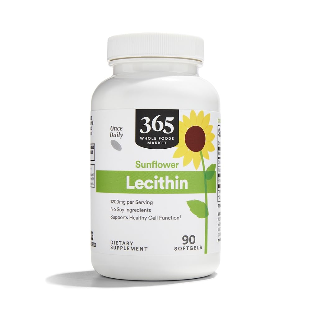 365 por Whole Foods Market, Sunflower Lecithin, 90 ct