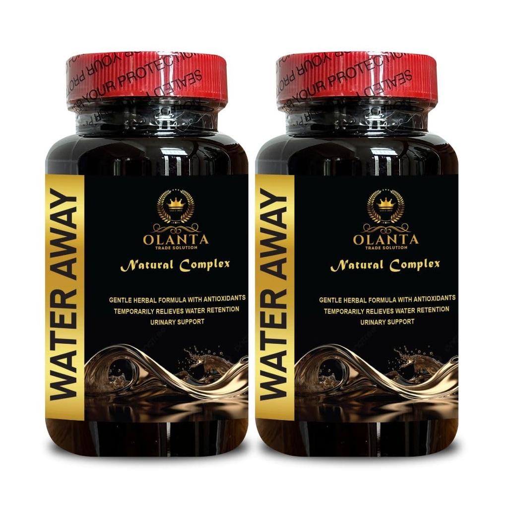 pastillas de agua retención de agua - AGUA RETENCIÓN PILLS - píldoras de líquido para la retención de agua, píldoras de pérdida de agua, Píldoras de agua interina rápida para hombres y mujeres - 2 botellas