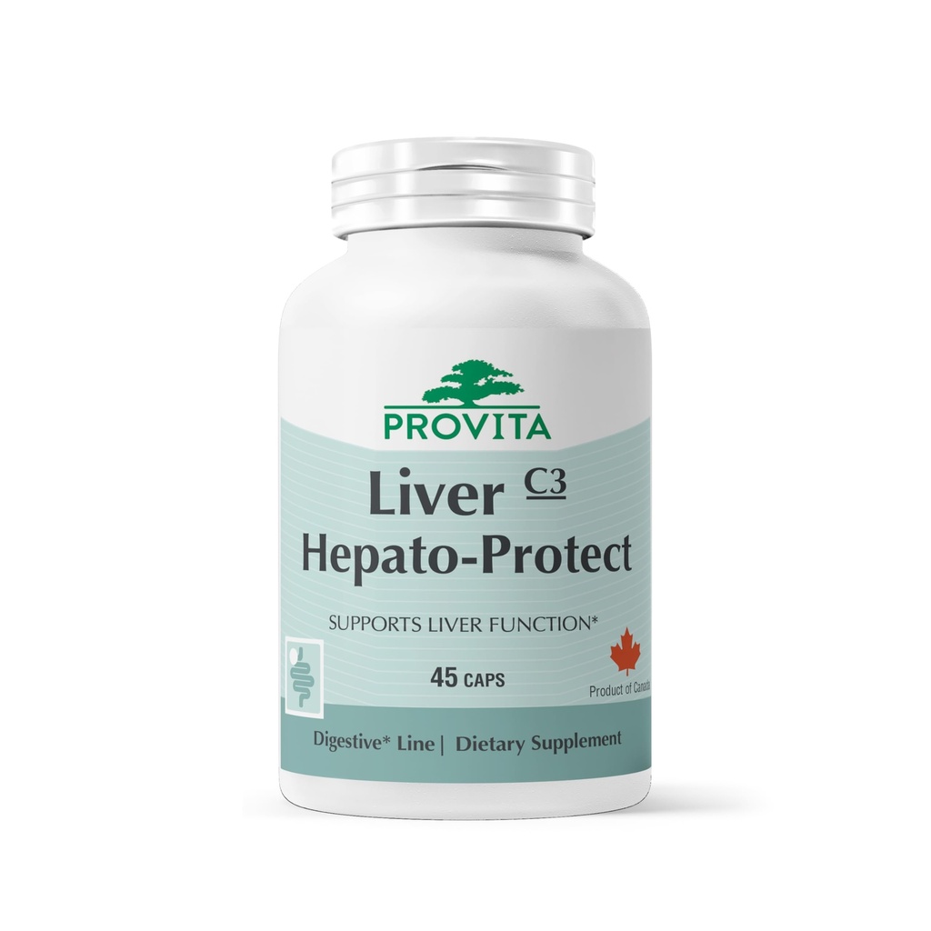 Provita Liver Hepato-Protect tóxico Liver Cleanse Detox &amp; Repair Suplemento de Reparación de Leche Vividor Detox con Dandelion, Artichoke &amp; Glutathione