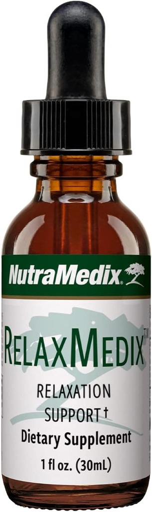 NutraMedix RelaxMedix Drops - Restablecimiento y Relajación Apoyo Suplemento con Samento Cat's Claw y Valerian Root Extract - Tintura para Desbobinar y Apoyo al Sistema Immune (1oz / 30ml)