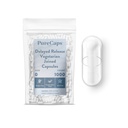 PureCaps USA - Empty Vegetarian Vegan Pill Capsules Talla 0 sometida 1,000 Únete a Pills   Limpiar la vida No GMO Certified durable SLS, Gluten, Preservative Free
