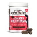 Suplemento completo del perro multivitamínico Dr. Joseph VetPro, 120 Conde (Large Dog 60 Day Supply), 5in1 Chew con vitaminas, enzimas " Nutrientes, Hip " Joint Health, Immune System " Allergy Support