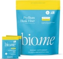 Psyllium Husk Fiber Lemonade 20 Conde Travel Packs (6g Por Packet) - Psyllium Husk Powder for Digestive Health & Bloating Relief, Gluten Free, Sugar Free Prebiotic Fiber Powder, Non-GMO Suplemento