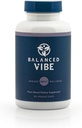 Sistema equilibrado de inmunización Vibe + soporte de estrés - 90 cápsulas flexibles. Organic Astragalus, Reishi & Shiitake Mushrooms, Ginseng, Ashwagandha