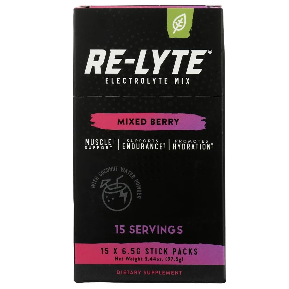 Re-Lyte Re-Lyte Electrolyte Drink Mixed Berry 15 Serving Packets 3.44 oz