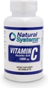 Vitamin C 1000mg Tablets - 60 Tables - Perfect for Immune Support and System by Natural Systems - Dietary Vitamin C Supplement - Ascorbic Acid 1000mg - Made in USA - Vitamina C - VIT C