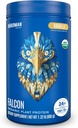 Falcon Organic Vainilla de polvo de proteína vegano, 24g Proteína, Sugar Gratis, Probióticos, Baja Carb, Keto Friendly, Dairy Free, Lactose Free, Non Whey, Plant Based Pea Protein Powder - 18 Servings