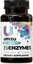 UMZU ZuEnzymes Digestive Enzymes Suplemento ← 21 Enzymes for Gut Health Support, Digestión " Nutrient Absorption  Helps Break Down Lactose, Carbs, Proteins & Fats (30 Day Supply TEN 30 Capsules)