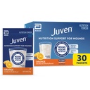 Juven Therapeutic Nutrition Drink Powder Incluido Peptides Collagen, Amino Acids, y HMB para el soporte de curación de heridas, Orange, 30 Packets