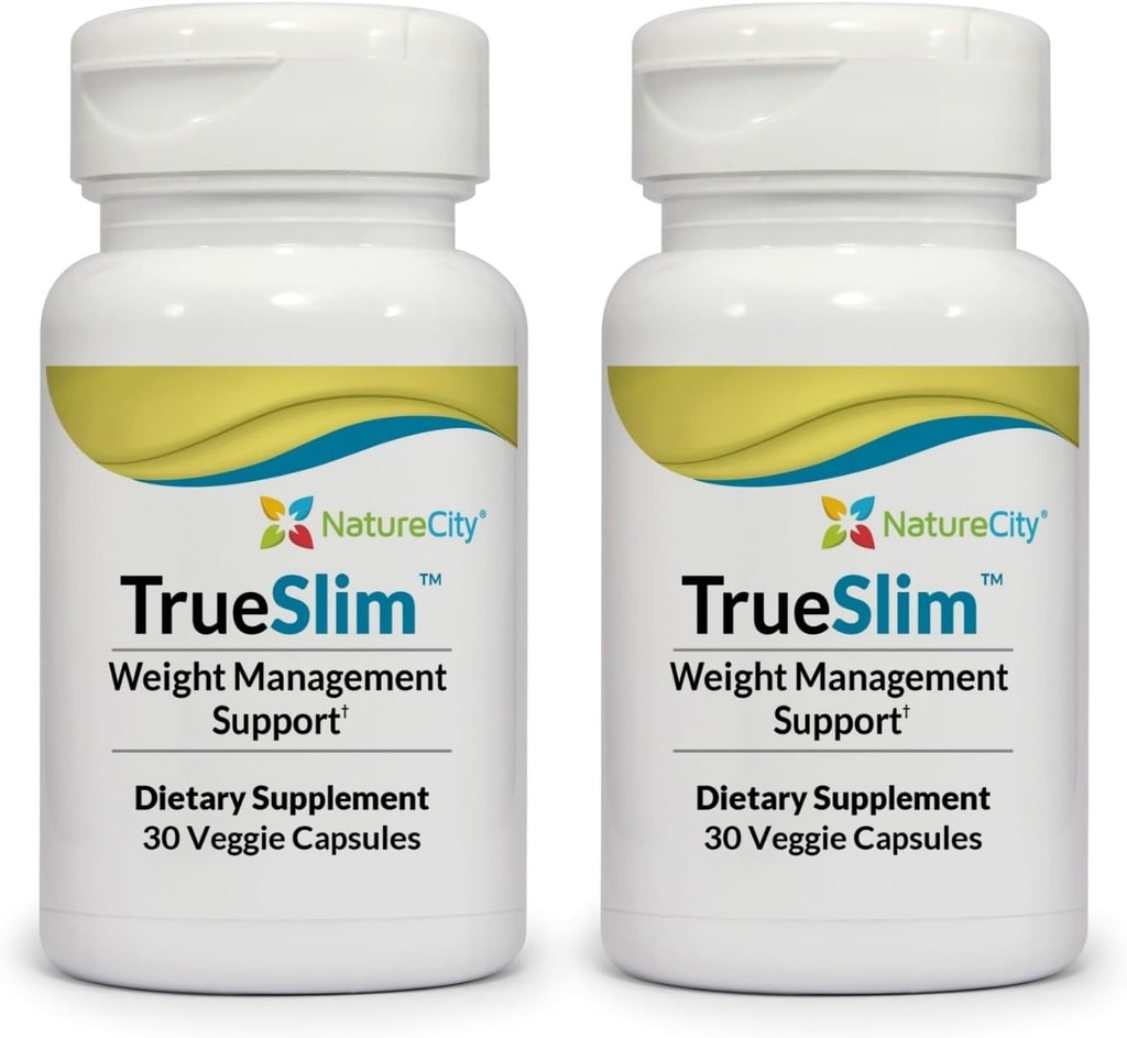 NatureCity True-Slim Fat and Weight Supplement TEN Ayuda a reducir la acumulación de grasa TENIDO Cápsulas ANTERIOR No MMO TENIDO EN USA