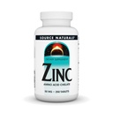 Fuente Natural Zinc, Amino Acid Chelate - Suplemento dietético - 50 mg - 250 Tablets
