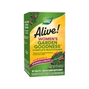 ¡La naturaleza está viva! Garden Goodness Multivitamin for Women, High Potency B-Vitamins to Support Cellular Energy*, 1 Serving Veggies & Fruits**, 60 Tablets