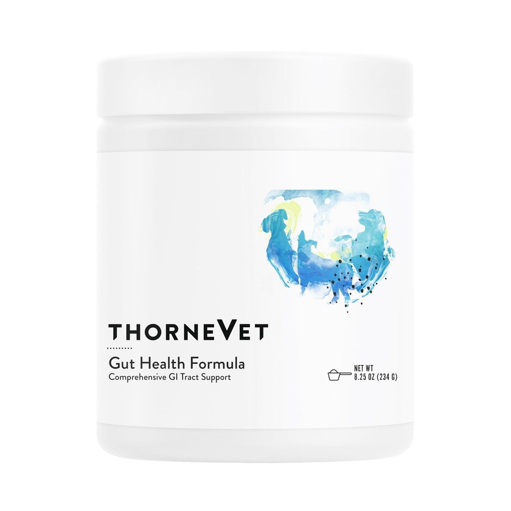 ThorneVET Gut Health Fórmula – Soporte gastrointestinal para perros, gatos y caballos, 180 Scoops