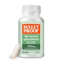 Capsulas antioxidantes resistentes a las balas Liposomal Glutathione Force Antioxidant, 30 Cuenta, Suplemento para la salud del hígado y soporte para inmunes, 30 Servimientos