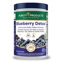 Advanced Blueberry Detox Daily Fiber Formula by Purity Products - Destacando PurityBlue Organic Wild Blueberries - A Full 6 Grams of Detoxifying, Regularity Promoting Prebiotic Fiber - 30 Servings