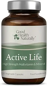 Capturas de vida activas - Suplementos multivitamínicos diarios para el sistema inmunitario Ø 180 cápsulas - Buena salud natural