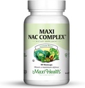 Complejo Maxi NAC con Molybdenum y cápsulas de L Gluatathione reducidas, 60 conde