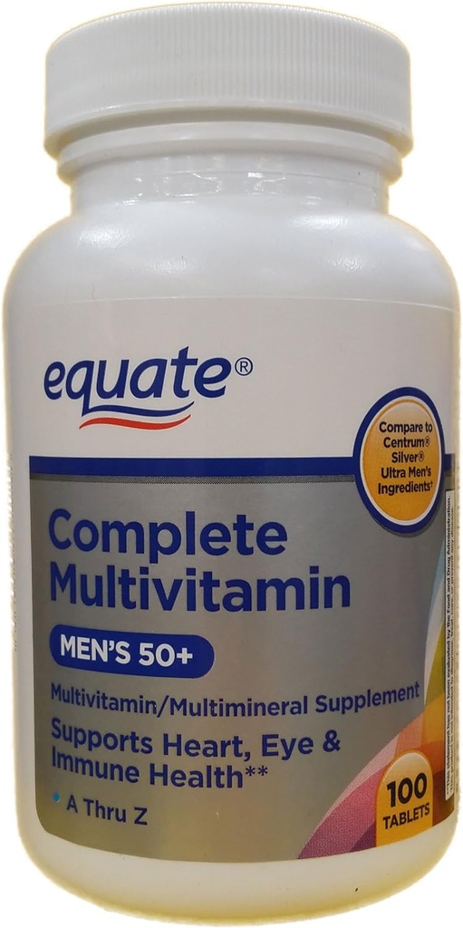 Completa multivitamina hombres 50+