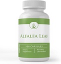 Ingredientes originales puros Alfalfa Leaf, (100 capsules) Siempre puro, sin aditivos ni artillería, Lab Verified
