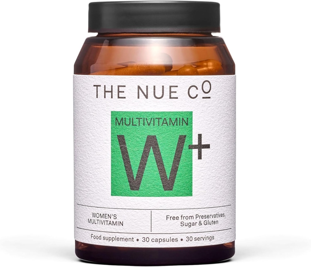 La Nue Co. Women's MULTIVITAMIN Supplement- Supports Energy, Immunity, Focus, Vegan, Gluten Free, 30 Capsules