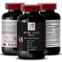 A-AKG, Nitric Oxide - Nitric Oxide Booster - Suplemento de ejercicio, Power Boost, Strength Enhancer, Endurance Mix, Aumento de resistencia, Booster de rendimiento, Fórmula de recuperación, Muscle Focus 1 Bottle 60 Tabs
