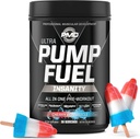 PMD Bomba Deportiva de Combustible Ultra Insanidad - Bomba de Polvo de Pre Workout Premium & Muscle, Mayor Focus, Resistencia & Recuperación, Premium Creatine, Arginine & Beta Alanine - Cherry Bombsicle (30 Servimientos)