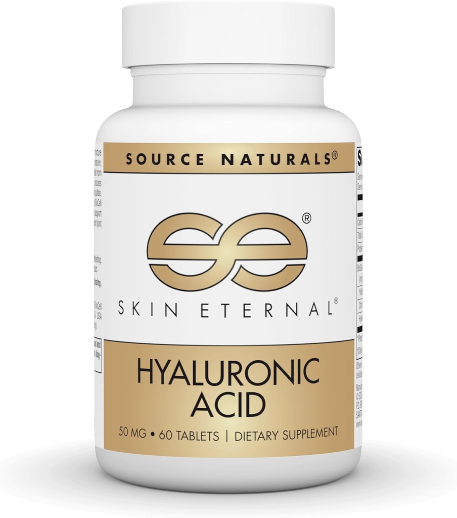 Fuente Naturales Esquí Eterna Ácido Hialurónico, 50 mg - 60 Tablas