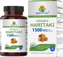 Brieofood Organic Haritaki 1500mg, 45 Servings, Vegetarian, Gluten Free, 90 Tablets Vegetarianos