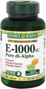 Bounty Vitamina E 1000 IU Softgels Puro DL-Alpha 60 Soft Gels (Pack of 2)
