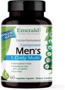 EMERALD LABS Hombres 1 Daily Multi - Multivitamínico para Hombres Libres de Aditivos - Incluye Lycopene, Zinc, Vitamina D3, & Más - Soporta Huesos, Prostate & Vision* - 60 cápsulas vegetales