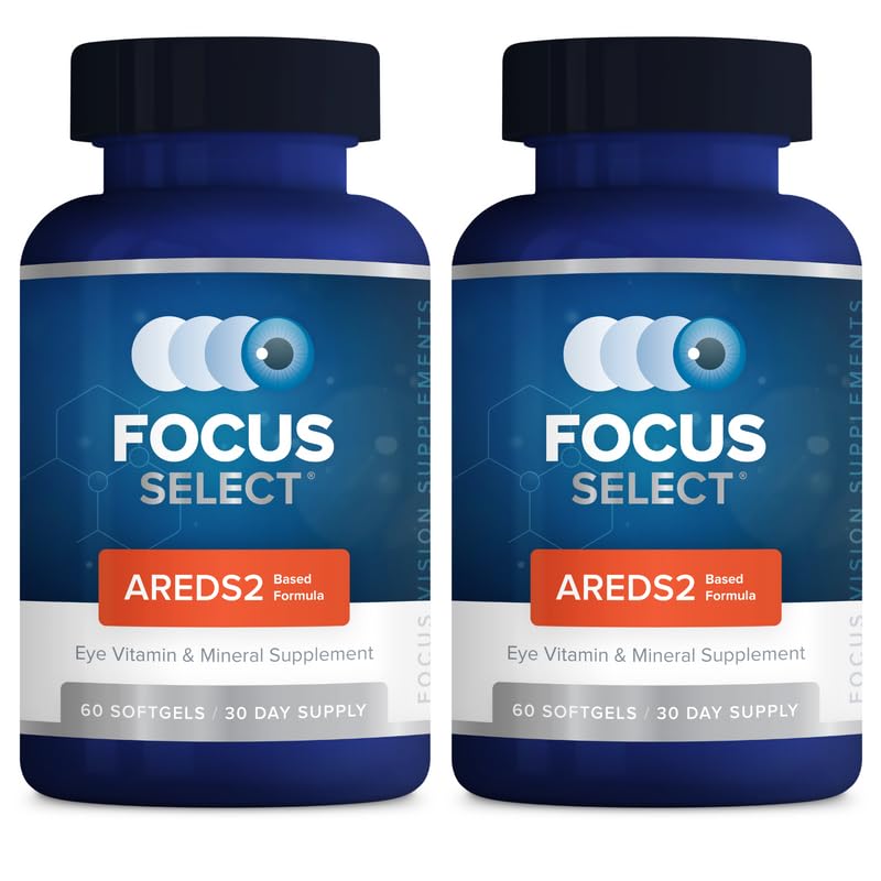 Focus Seleccione AREDS2 base de ojo Suplemento de vitaminas