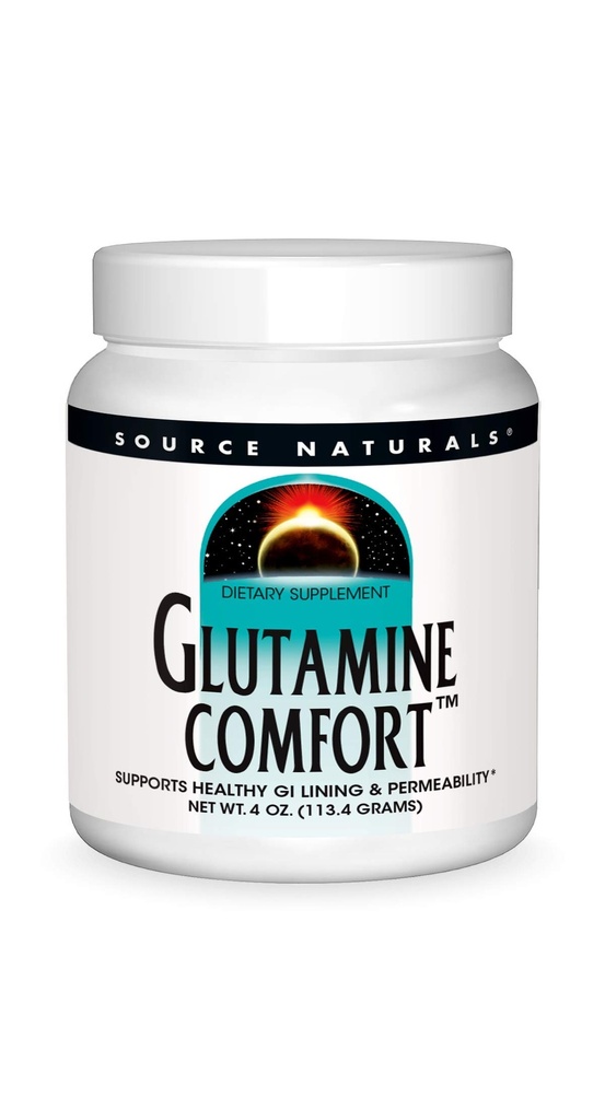 Fuente Naturals Glutamine Comfort, soporta el Lining y la Permeabilidad de GI saludable*, 4 Unce Powder