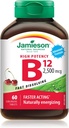 Jamieson Vitamin B12 2,500 mcg(METHYLCOBALAMIN), 60 Sublingual Tablets