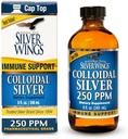 Natural Path Alas de Plata Colloidal Plata Líquida - Soporte mejorado - 250ppm (1250mcg) - 8oz