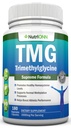 TMG Trimetilglycine Suplemento - 1000mg - 180 Capsules - Premium Pure Betaine Anhydrous - Apoyos Normal Homocysteine " Niveles de presión arterial - promueve procesos de metilación - Non-GMO Fórmula
