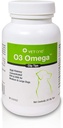VetOne: O3 OmegaTM Consejos de Clip Suplemento nutricional con ácidos grasos Omega 3 - Perros medianos y grandes (60 Botella de Conteo)