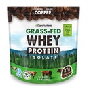 Opportuniteas Grass Café Whey Protein Isolate Powder - 27g Protein Powder Sin Sweeteners artificiales, Vacas sin hormonas, No GMO - 2.5lb