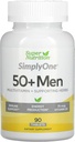 SuperNutrition JustOne Multi-Vitamin for Men 50+, 90 Cuenta (Pack of 1)
