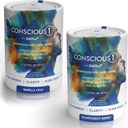Ultra humano CONSCIOUS1 - Focus Boosting Superfood Blend Vanilla Chai & Rainforest Berry Variety Pack