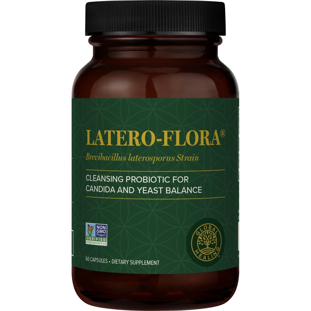 Latero-Flora Probiótico 60 cuenta por Global Healing Center