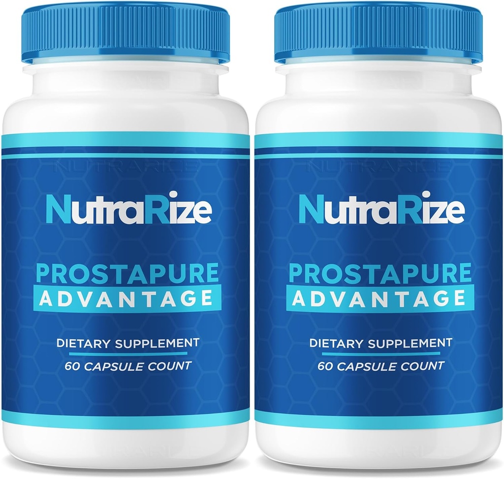 (2 Pack) Prostapure Capsules, Prostapure Advantage Prostate Supplement, Official All-Natural Advanced Formula, Maximum Strength Pills to Support Global Health, Prosta Pure Reviews (120 cápsulas)