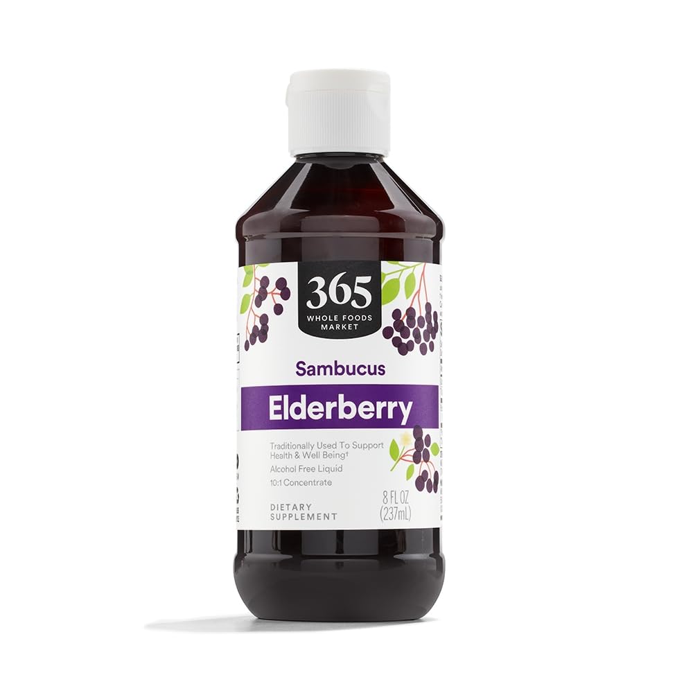 365 por mercado entero de alimentos, jarabe de arándanos, 8 Fl Oz