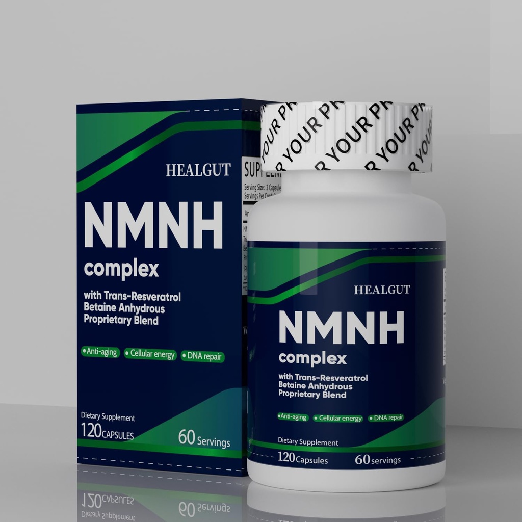 Suplemento NMNH Premium para el avance anti- envejecimiento - Boost NAD+ Niveles Liposome Capsules 120 Serviciones