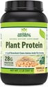 Herbal Secrets Plant Protein 2 Lb Powder TEN 28 Grams Protein per Serving TEN 6.1 Grams BCAA TEN Vegan Supplement ANTE 23 Servings ← Made in USA (2 Lb, Vanilla)