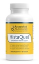 Investigación Nutricional HistaQuel - Doble Acción Histamina &amp; Mast Cell Support Fórmula - Fórmula Herbal de Investigación Clínica con Nettle Stinging & Black Cumin Seed Oil, 120 cápsulas
